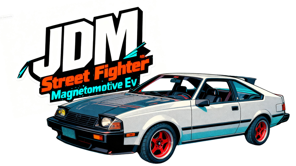 JDM sticker street fighter Celica
