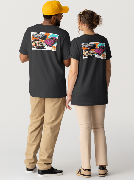 short sleeve t shirt- SEMA JDM Street fighters